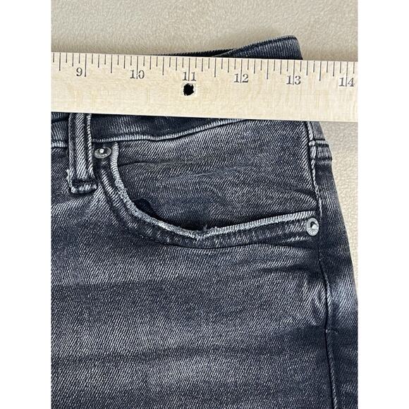AllSaints Jeans Womens 27 Black Dax Skinny Distressed Casual Denim‎ Adult - Picture 3 of 12